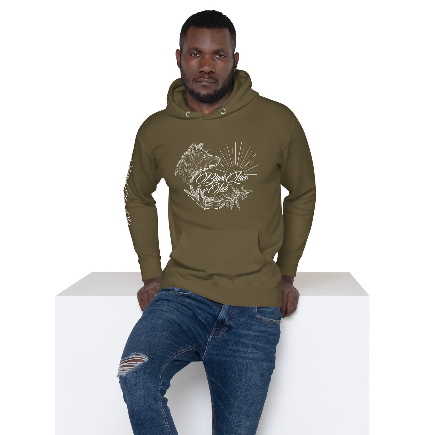 White Wolf Hoodie
